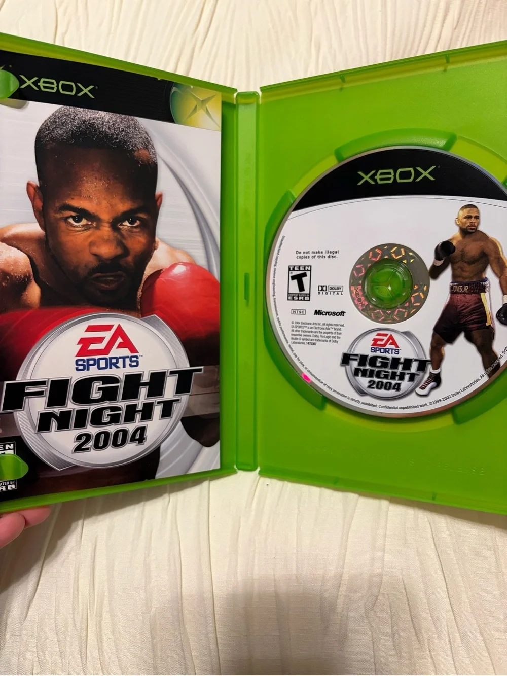 Fight Night 2004 Xbox Complete EA Sports Boxing Game